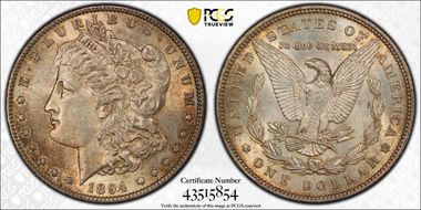 1894 $1 AU58