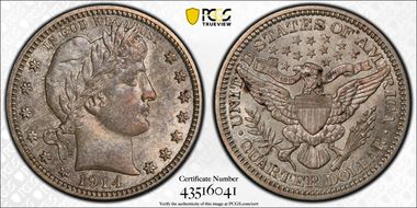 1914 25C MS62