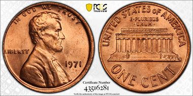 1971 1C DDO FS-101 MS64RD