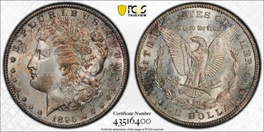 1895-S $1 MS65+