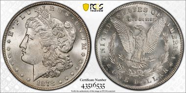 1878-S $1 MS62