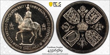 1953 Crown S-4136 Coronation PR65CAM