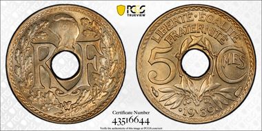 .1939. 5C Gad-171 F-123A MS65