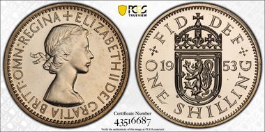 1953 Shil S-4140 Scottish Rev PR67CAM