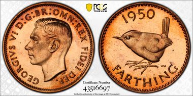 1950 1/4D S-4119 PR67RD