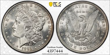 1893 $1 MS63