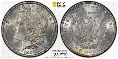 1896 $1 MS67