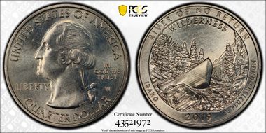 2019-W 25C Frank Church River of No Return NP MS66