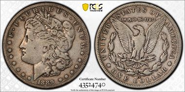 1889-CC $1 F15