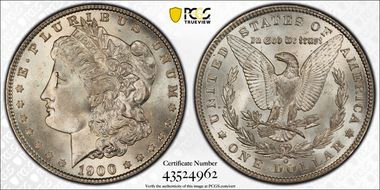 1900-O $1 MS64+ 