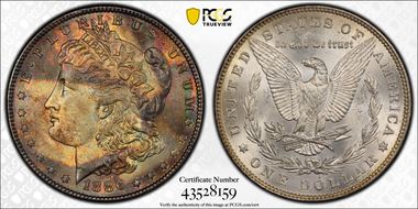 1886 $1 MS63