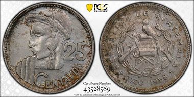 1958 25C Partial Hair Strands Tripled Die Obverse N1