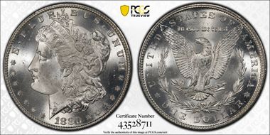 1880-S $1 MS64+