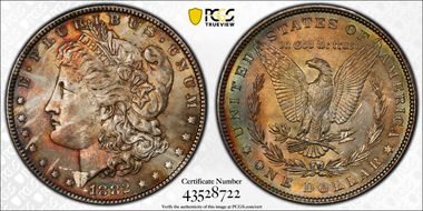 1882 $1 MS63