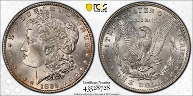 1885 $1 MS65