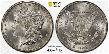 1899-O $1 MS65+