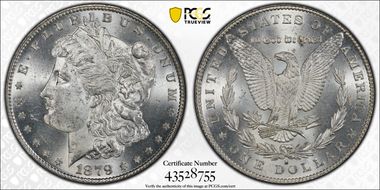 1879-S $1 MS63