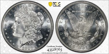 1882-S $1 MS66