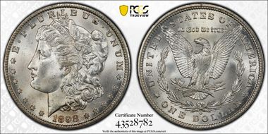 1898-O $1 MS64+