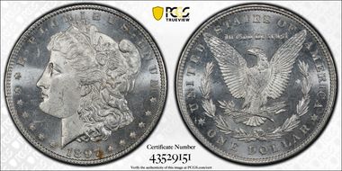 1897 $1 MS64