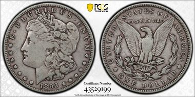 1893 $1 F12