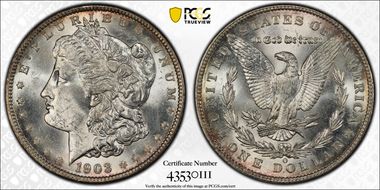 1903-O $1 MS64