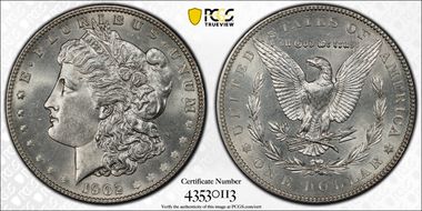 1902 $1 MS65