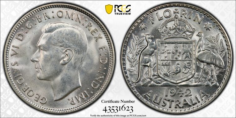 Cert 43531623 - Coin Image