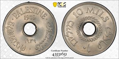 1939 10 Mil MS65