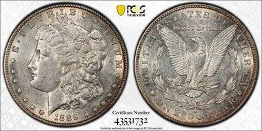 1889-S $1 AU53