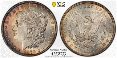 1879-O $1 AU53