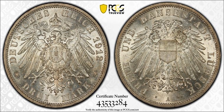 Cert 43533284 - Coin Image