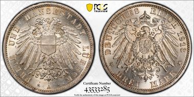 1913-A 3 Mk J-82 MS65