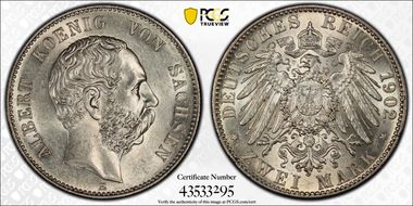 1902-E 2 Mk J-124 AU58