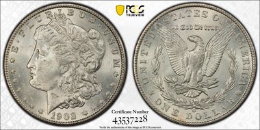 1902-O $1 MS63