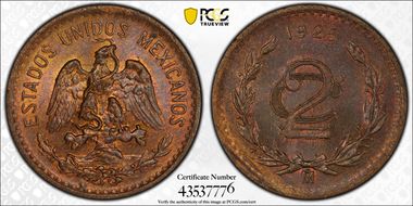 1925-Mo 2C MS64BN