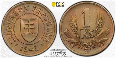 1945 Koruna MS64