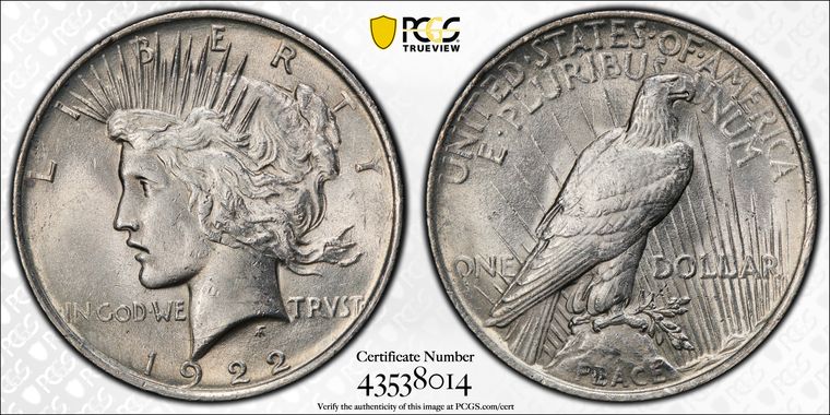 Cert 43538014 - Coin Image