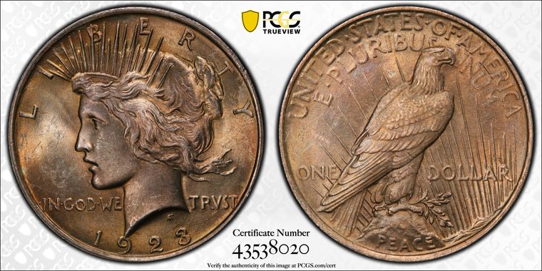 Cert 43538020 - Coin Image