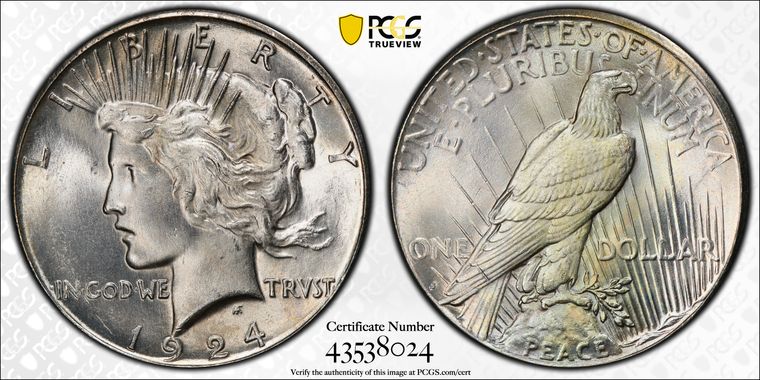 Cert 43538024 - Coin Image