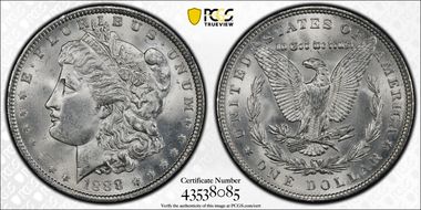 1888 $1 MS64