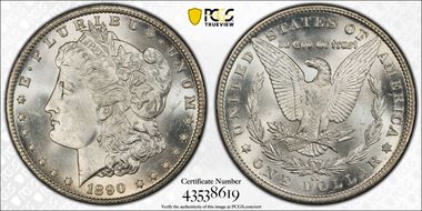 1890-CC $1 MS64