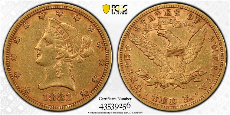 Cert 43539256 - Coin Image