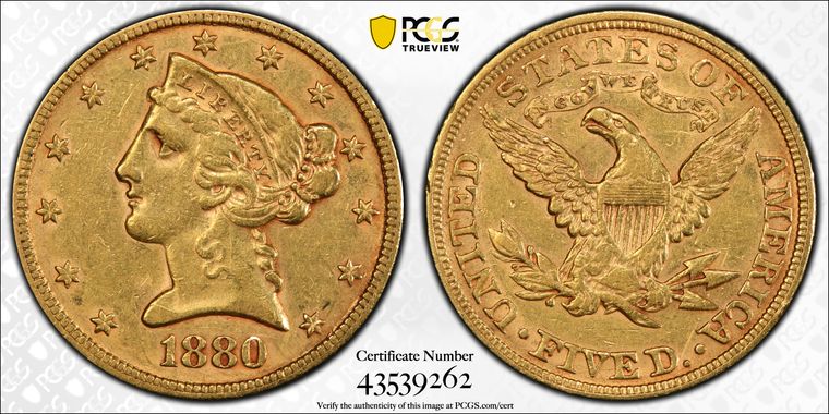 Cert 43539262 - Coin Image