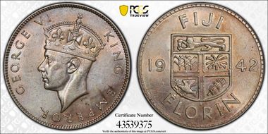 1942-S Florin AU55