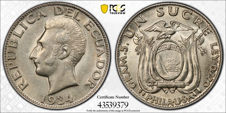 Cert 43539379 - Coin Image