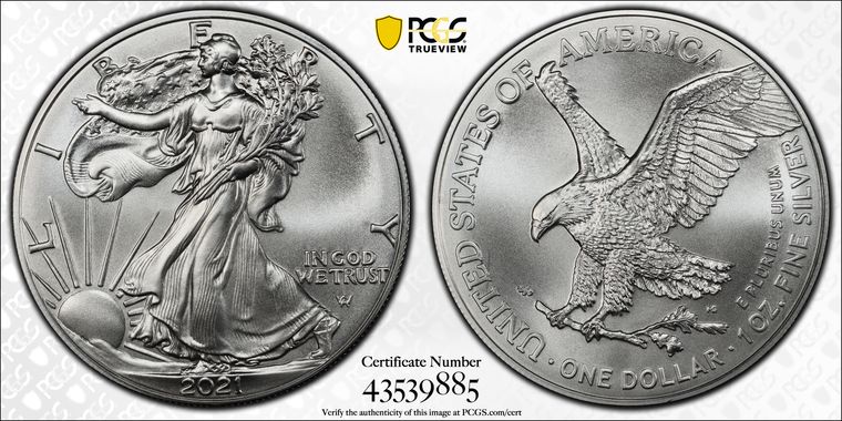 Cert 43539885 - Coin Image