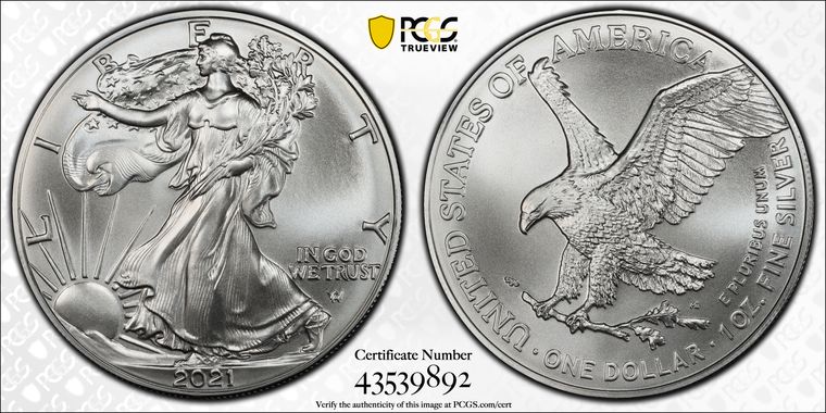 Cert 43539892 - Coin Image