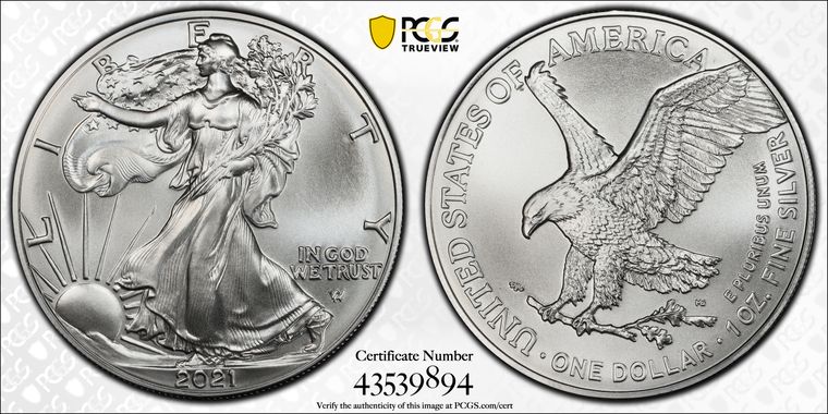 Cert 43539894 - Coin Image