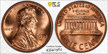 1970-S 1C Small Date MS65RD